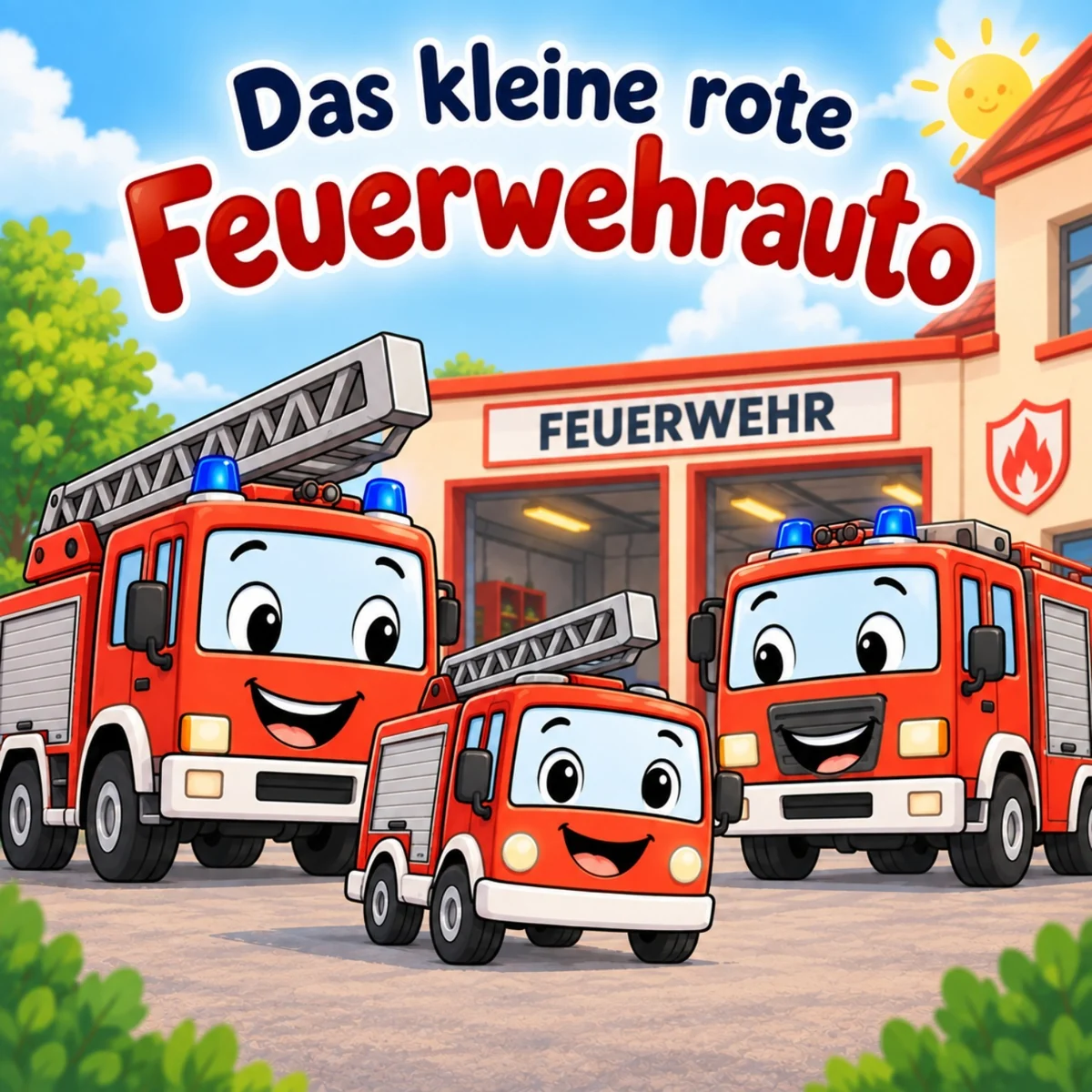 Das kleine rote Feuerwehrauto – weiteres Buchmotiv